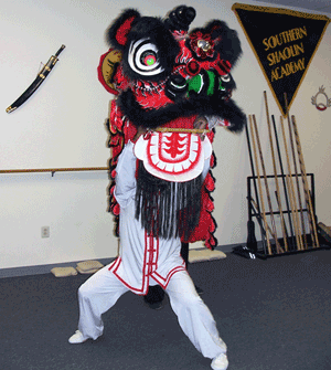 The Northern Shaolin Kung Fu and Tai Chi Academy Lion Dancing