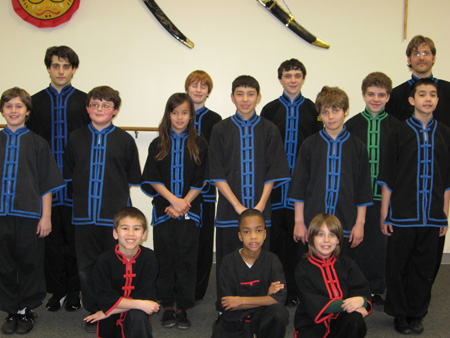 Kids Kung Fu - Class Photo